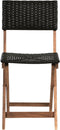 RIVAROTTA - Bistroset - Bruin/Zwart - Acaciahout