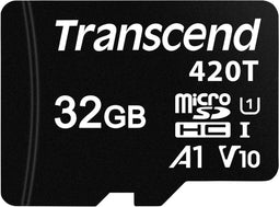 Transcend TS32GUSD420T - microSD-kaart 32 GB - Class 10 UHS-I (1 stuk)