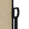 vidaXL - Windscherm - uittrekbaar - 200x500 - cm - beige