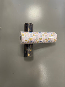 Klika - Cadeaupapier - Geschenkpapier - ish tartan with gold 30 cm