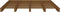 vidaXL - Palletbed - massief - hout - honingbruin - 150x200 - cm