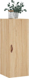 vidaXL - Hangkast - 34,5x34x90 - cm - sonoma - eikenkleurig