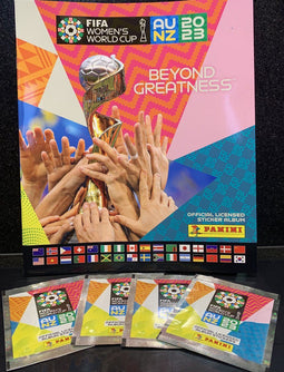Fifa Womens's World Cup 2023 StarterPack - Album en 4 Zakjes Plaatjes