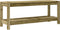 vidaXL - Tuinbank - 108x35x45 - cm - geïmpregneerd - grenenhout