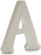 Pincello Letters Abcdefghi Wit Polyestyreen 2 X 23 X 17 Cm (9 Stuks)