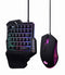 GMB GGS-IVAR-TWIN 2-in-1 compacte gaming set met RGB Gaming Muis en Compact toetsenbord
