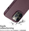 Accezz iPhone 15 Pro Max - Back Cover - MagSafe Leather - Heath Purple