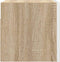 vidaXL - Tv-wandmeubelen - 4 - st - 30,5x30x30 - cm - wit - en - sonoma - eikenkleurig