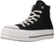 Converse Chuck Taylor All Star Lift Hi Sneakers - Dames - Zwart - Maat 35