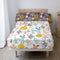 Set beddengoed HappyFriday Moshi Moshi Woodland Multicolour Bed van 80/90 2 Onderdelen