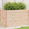 vidaXL - Plantenbak - 110x60x68,5 - cm - massief - grenenhout