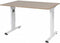 Verstelbaar Bureau - 120x80 Havana Kersen - alu frame