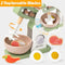 Dorjee - Mixer set - Houten mixer met opzetstukken en accessoires - Groen