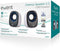 Ewent EW3513 - 2.0 Speakerset - 5W RMS Stereo - USB powered