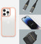 OtterBox React Series - Hoesje voor iPhone 15 Pro - Antimicrobiële coating - Peach Perfect