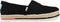 Toms Alpargate Platform Rope - Dames espadrille - Vegan canvas - Zwart - Maat 40