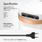iMoshion Draagbare Beamer - Full HD Mini Beamer / Projector - Streamen via WiFi - Wit