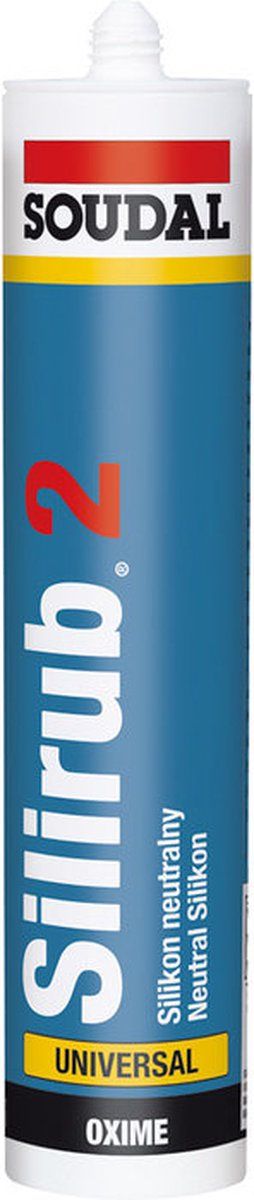 Silirub 2 Neutrale Silicone 300ml - Cementgrijs
