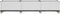 vidaXL - Plantenbak - met - wielen - 240x50x54 - cm - polypropeen - wit