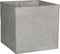 Mica Decorations jimmy bloempot vierkant lichtgrijs - 21x21x20,5
