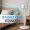 Breeze Ventilator - Statiefventilator - Fluisterstil - Extra Krachtig - Wit