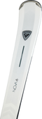 Rossignol Nova 6 - Piste ski's - Inclusief Look Xpress W 11 GW B83 bindingen - Wit/zwart (156 cm)