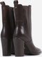 BRONX new-americana - Enkellaars - Binnenrits en metalen neus - Bruin