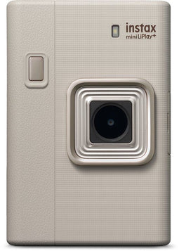 FUJIFILM instax mini Liplay+™ - Instant Camera - Dubbele camera's Geluidsfunctionaliteit - Sand Beige