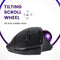 Perixx Perimice 720 - Draadloze ergonomische trackball muis - Verstelbare hoek 0-20 graden