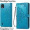 iMoshion Hoesje Geschikt voor Nokia C2 2nd Edition Hoesje Met Pasjeshouder - iMoshion Mandala Bookcase - Turquoise
