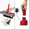 Clean Maxx Accu bezem zwenkveger G2, 7,2V rood