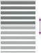 vidaXL - Zebra - rolgordijn - 110x100 - cm - stofbreedte - 105,9 - cm - donkergrijs