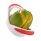 Westmark Mangosnijder, 20 x 10,5 x 6,5 cm, roestvrij staal/kunststof, wit/rood/zilver, 51642270