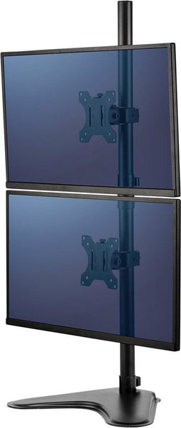 Fellowes Seasa™ 8044001 - Dubbele verticale monitor arm - Geschikt voor 2 schermen 13-32 inch tot 8kg elk