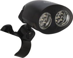 VAGGAN BBQ Lamp - 2 Lichtbundels - Kantelbaar - Zwart (1 stuk)