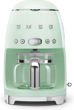 SMEG DCF02PGEU - Filterkoffiemachine - 10 koppen - Watergroen