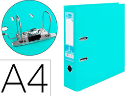 Ringmap Liderpapel AZ76 Turkoois A4 (1 Stuks)
