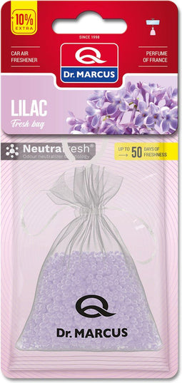 Dr. Marcus Lilac Fresh bag luchtverfrisser met neutrafresh technologie - Geurhanger - Tot 50 dagen geurverspreiding - 20 Gram