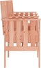 vidaXL - Tuinbank - met - tafel - 2-zits - massief - douglashout