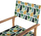 CINE - Tuinstoel set van 2 - Groen/Wit/Abstract - Polyester