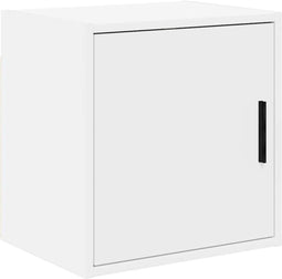 vidaXL - Garagewandkast - bewerkt - hout - wit