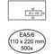 Vensterenvelop EA5/6 VR Gegomd Wit