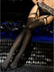 Obsessive Kuisloze Visnet Catsuit - Erotische Catsuit- One Size - Zwart