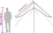 vidaXL - Kampeerluifel - waterdicht - 400x294 - cm - groen