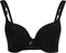 MAGIC Bodyfashion Luxury T-Shirt BH - Bedrade met kantdetails - Zwart - Maat 70E