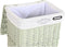 Basket spelset DKD Home Decor Groen vlechtwerk 44 x 34 x 56 cm