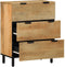 vidaXL - Dressoir - 60x33x75 - cm - massief - mangohout - bruin