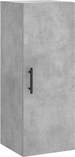 vidaXL - Hangkast - 34,5x34x90 - cm - betongrijs