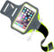 Mobiparts Comfort Fit Sport Armband - Geschikt voor iPhone 6 6S 7 8 - Ademend en lichtgewicht - Neon Groen
