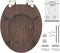 SCHÜTTE Toiletbril soft-close DARK WOOD MDF